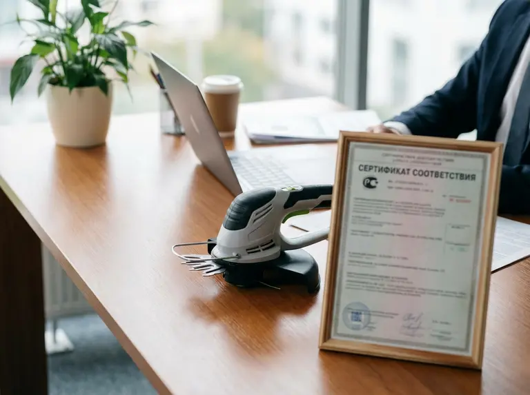 Сертификат на триммеры